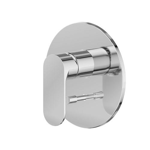 Newform Extro Смеситель для душа, встраиваемый, с авто переключателем на 2 потока, цвет: хром