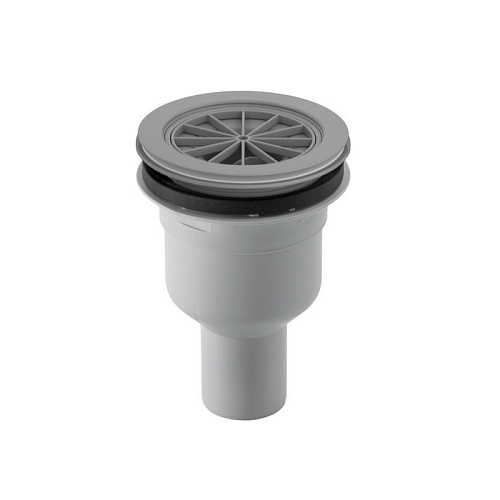 Duravit Выпуск для душевого поддона, сток вертикальный, цвет: белый