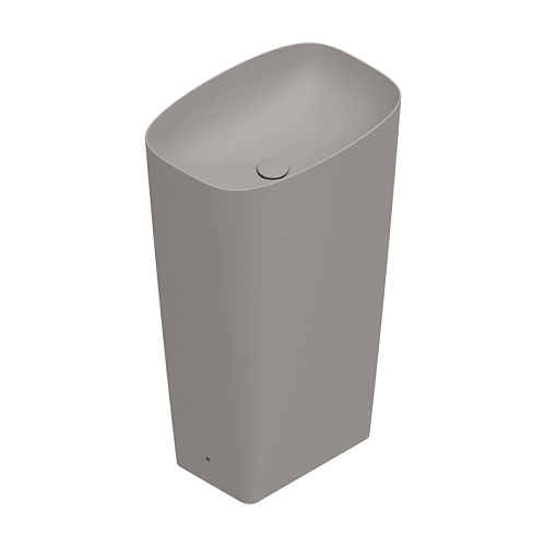 Catalano Green Раковина 55x38h85см, свободностоящая, без отв., слив в пол, цвет: Tortora Satinato