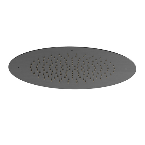 Newform Head Showers Верхний душ 40cм, потолочный, скрытый, цвет: PVD brushed gun metal