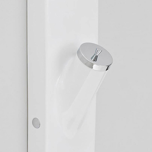 Artceram Sotto Up Стакан с крышкой, подвесной, цвет: белый/хром 