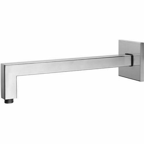 CISAL Zen Shower Держатель верхнего душа настенный L350 мм, цвет: нержавеющая сталь 