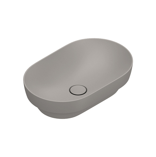 Catalano Sfera Раковина 55x35см встраиваемая, без отв., цвет: Tortora Satinato