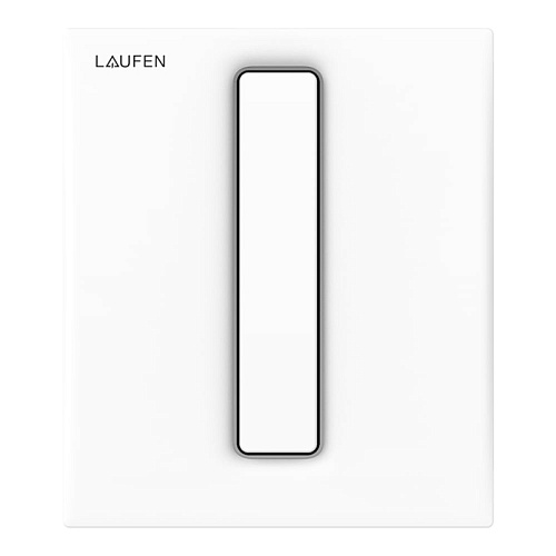 Laufen AU101 Клавиша смыва для писсуара с картриджем, цвет: белый глянцеый