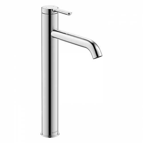 Duravit C.1 Смеситель для раковины, высокий, 1 отв., излив 166мм, цвет: хром