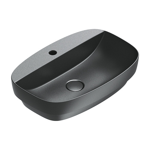 Catalano Alvea Раковина 60x40см встраиваемая, с 1 отв., цвет: черный матовый