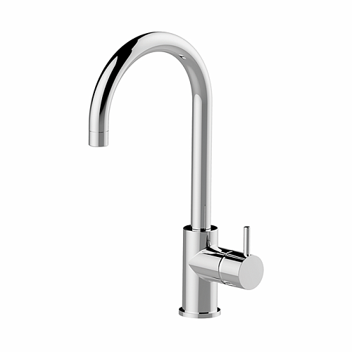 Cisal Less New Смеситель для раковины, на 1 отв., цвет: хром