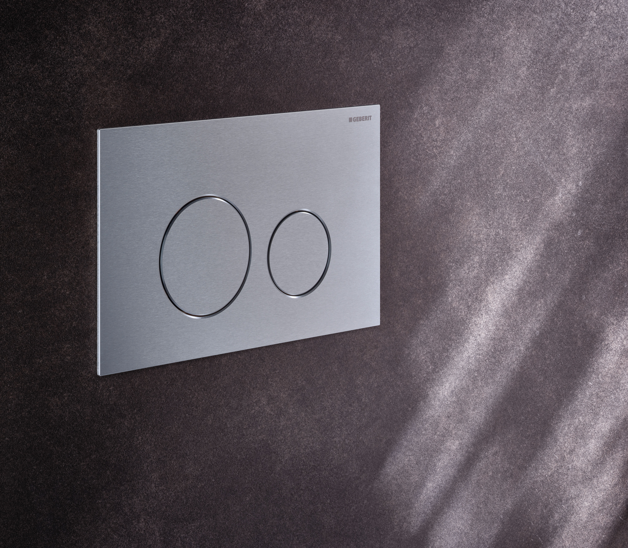 Geberit Sigma40 Клавиша для двойного смыва, круглая: Матированный