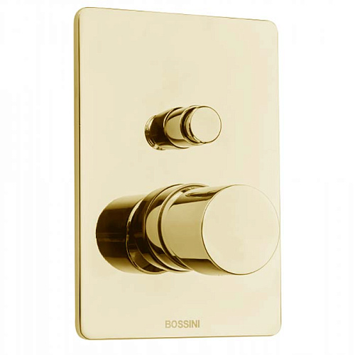 Bossini Oki Смеситель для душа, встраиваемый, 2 выхода, цвет: золото