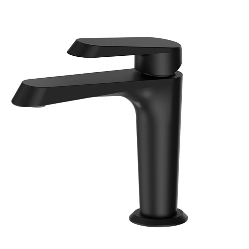 Newform Nio Смеситель для раковины, 1 отв., цвет: черный матовый