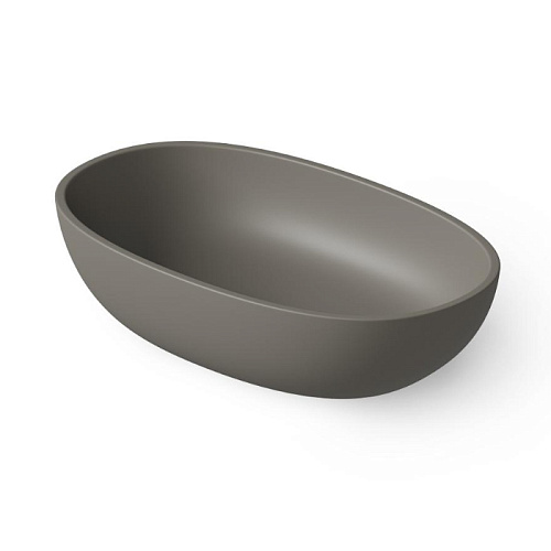 Dea Design Раковина 60х36х14см., накладная, без отв., цвет: grey