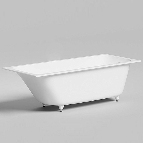 Salini Orlanda Kit Встраиваемая ванна 170х70х60cм, "Up&Down", сифон, щелевой слив-перелив, S-Sense, цвет: белый глянцевый