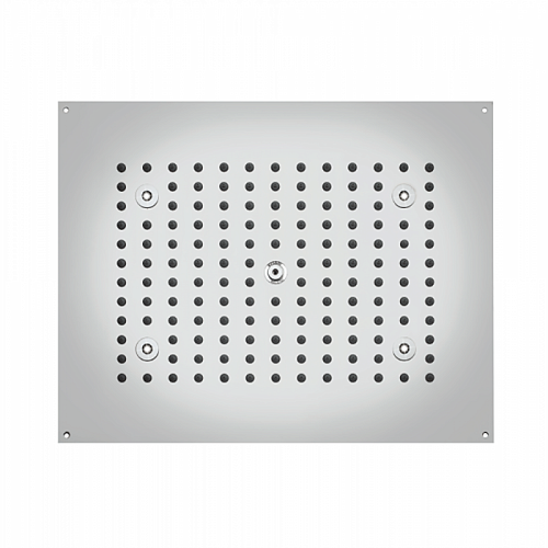 BOSSINI DREAM-RECTANGULAR Верхний душ 470 x 370 мм с 4 LED (белый), блок питания/управления, цвет: хром
