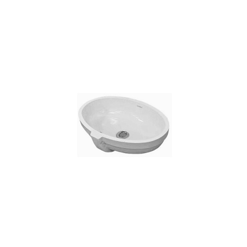 Duravit Jelsa Раковина 50.5х36.5см., встраиваемая снизу, без отв., цвет: белый