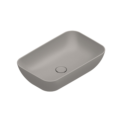 Catalano Green Раковина 60x3см накладная, без отв., цвет: Tortora Satinato