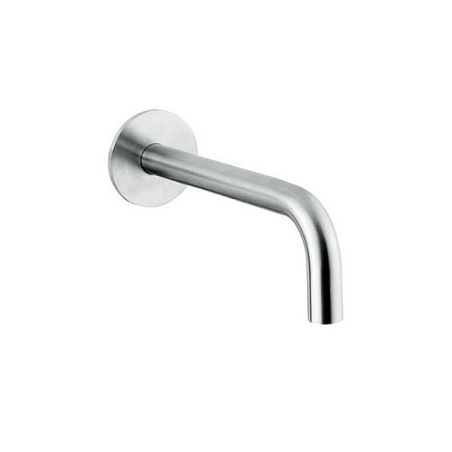 Cisal Less New Излив настенный 250 мм, цвет: нержавеющая сталь