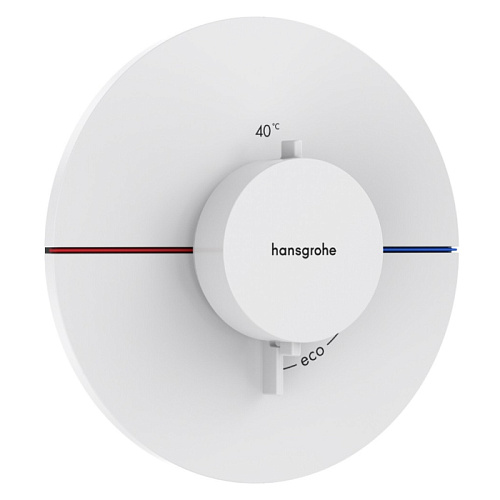 Hansgrohe ShowerSelect Comfort S Смеситель для душа, встраиваемый, термостатический, цвет: белый матовый
