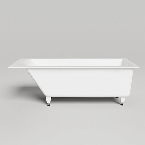 Salini Cascata Ванна встраиваемая, с прямоугольной чашей, 170х75х60см, регулируемые ножки, материал: S-Sense, цвет: белый 