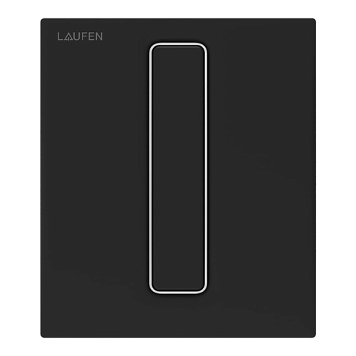 Laufen AU101 Клавиша смыва для писсуара с картриджем, цвет: черный матовый