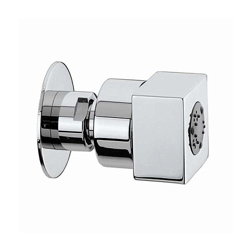 Bossini Cubic Mas Форсунка для душа, боковая, поворотная, цвет: хром