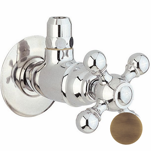 CISAL Угловой вентиль 1/2", цвет: бронза