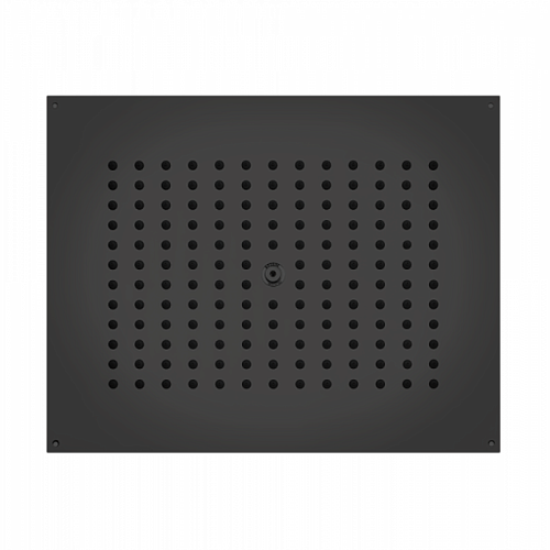 BOSSINI DREAM-CUBE  Верхний душ 370 x 370 мм, цвет: черный матовый