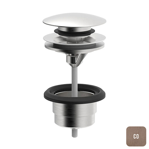 Almar Universal Донный клапан универсальный, цвет: PVD Brushed Copper