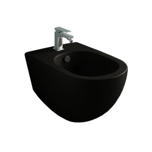Artceram File 2.0 Биде подвесное 36х52см., 1 отв., цвет: черный матовый