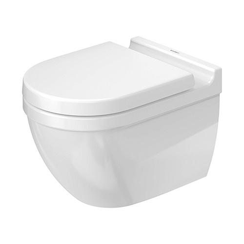 Duravit Starck 3 Унитаз 54х36см, подвесной, покрытие WondweGliss, с креплением Durafix, цвет: белый