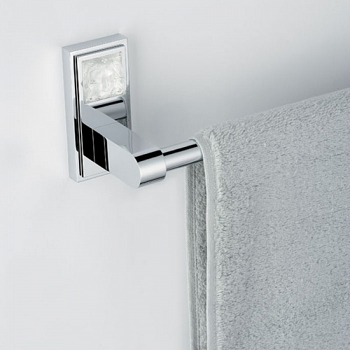 THG Masque de Femme métal lisse Полотенцедержатель 60см, подвесной, цвет: хром