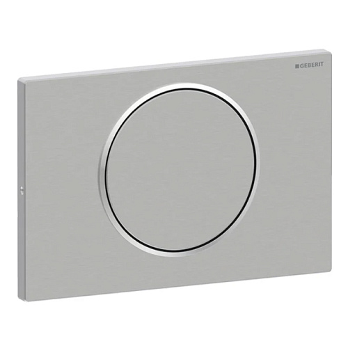 Geberit Sigma10 Клавиша для унитаза, смыв/стоп, цвет: хром глянцевый